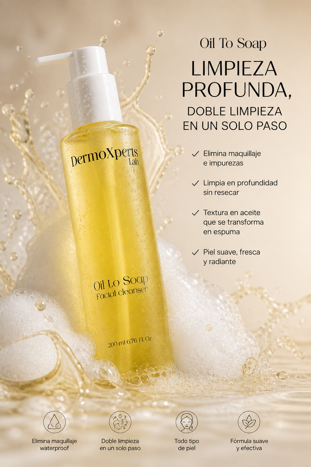 CLEANSER OIL TO SOAP 200 ml