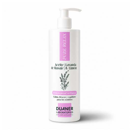 ACEITE DE MASAJE LAVANDA & LIMÓN 500 ML